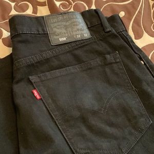 Mens black Levi’s